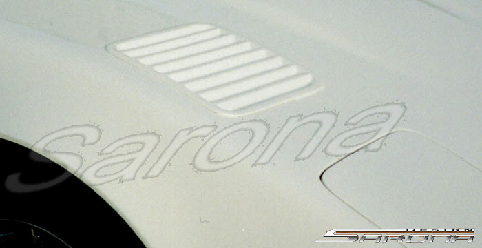 Custom Chevy Corvette  Coupe & Convertible Hood Scoop (1984 - 1996) - $230.00 (Part #CH-006-HS)